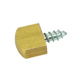 TAQUET LAITON CHROME AVEC VIS A BOIS - 9042S12 - ITAR