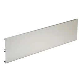 PLINTHE ALU LISSE ANODIS ARGT LG.4000MM/HT.100MM - VOLPATO - 2010400PL07A