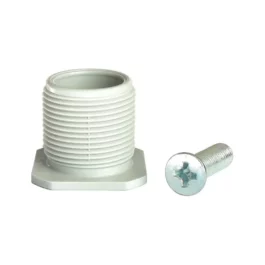 PLATINE PVC POUR PIEDS O40MM - VOLPATO - 8183A001GA - Lot de 4