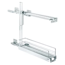 COMBINE LG.150MM PORTE P LATEAU CLASSIC CHROME 3 - 2334680005 - KESSEBOHMER