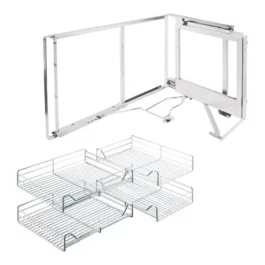 MAGIC CORNER FIL CHROME 450MM DROIT - - - KESSEBOHMER