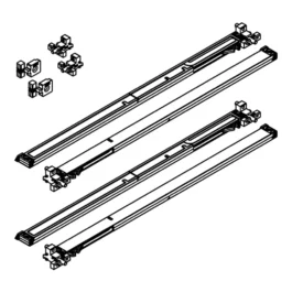 AMORTISSEUR COMBINO 50 H MS/FS MAXI 50 KG 4 PC - 055.3215.072 - HAWA