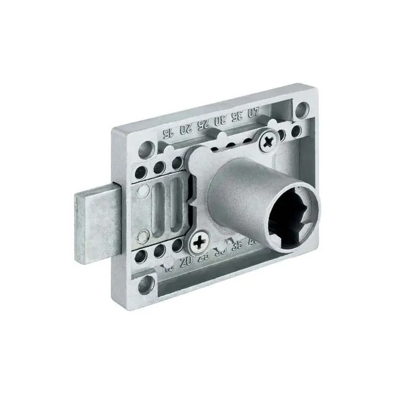 SERRURE A PLAQUER AXE REGLABLE ZAMAC - 796516.11NI - OJMAR 1 SERRURE A PLAQUER AXE REGLABLE ZAMAC - 796516.11NI - OJMAR