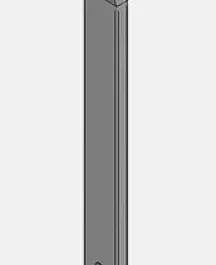 TRINGLE PLATE ALUMINIUM - 975.A1000AL - OJMAR