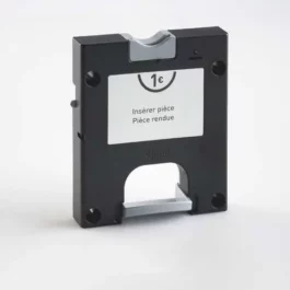 SERRURE A MONNAIE 1 EUR CYL ZAMAC INTER GCHE - 74.I0001 - OJMAR