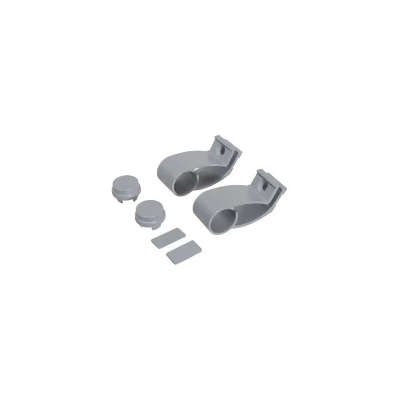 KIT SUPPORTS DEP SERRANT 7319 TUBE D40 ALU GRIS 9006 - DS7319-007 - CROISEE DS 1 KIT SUPPORTS DEP SERRANT 7319 TUBE D40 ALU GRIS 9006 - DS7319-007 - CROISEE DS