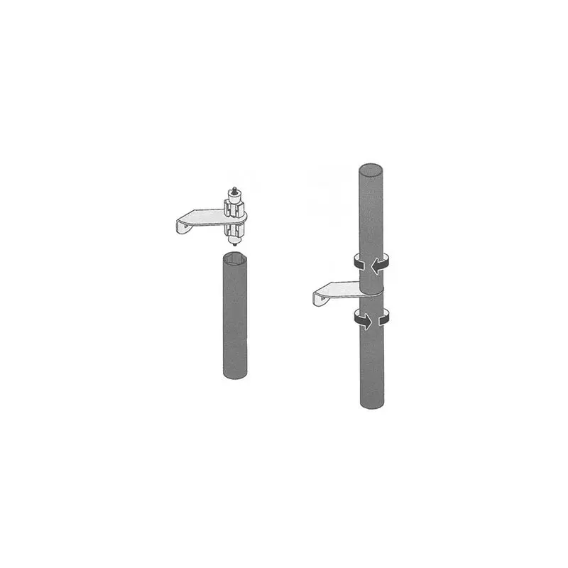 KIT SUPPORTS DEP INTER 7678 INOX 304 GAUCHE - DS7678 - CROISEE DS 2 KIT SUPPORTS DEP INTER 7678 INOX 304 GAUCHE - DS7678 - CROISEE DS – Image 2