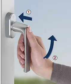 POIG OB TOULON SECUF C32-42 V45-50 9016 - 11736021 - HOPPE - Lot de 10 2 POIG OB TOULON SECUF C32-42 V45-50 9016 - 11736021 - HOPPE - Lot de 10 – Image 2