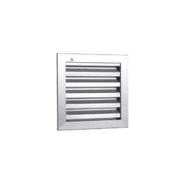 GRILLE MURALE 411 ARGENT 300X300 41133 - 10427 - RENSON VENTILATION