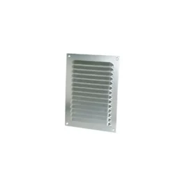 GRILLE DE VENTIL MOUSTIQ H200XL150 ARGENT - 8694 - RENSON VENTILATION